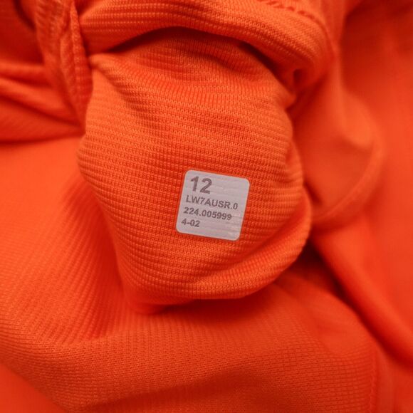 New Lululemon Size 12 Hotty Hot Low Rise LR Lined Short 2.5" LITO Lit Orange - Picture 8 of 9
